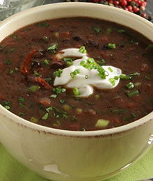 Dr. Beth's Black Bean Soup