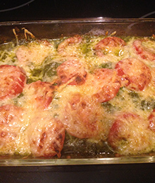 Chicken Pesto Bake