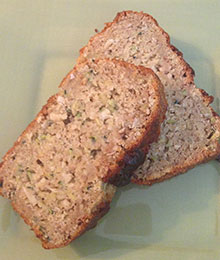 Dr. Beth's Zucchini Coconut Bread