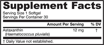 Astaxanthin Facts