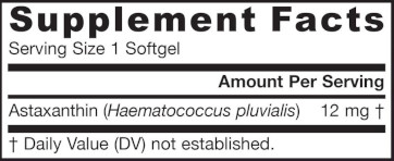 Astaxanthin Facts