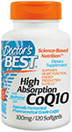 High Absorption  CoQ10 100mg 120