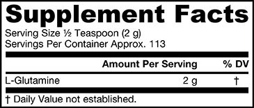 L-Glutamine Facts