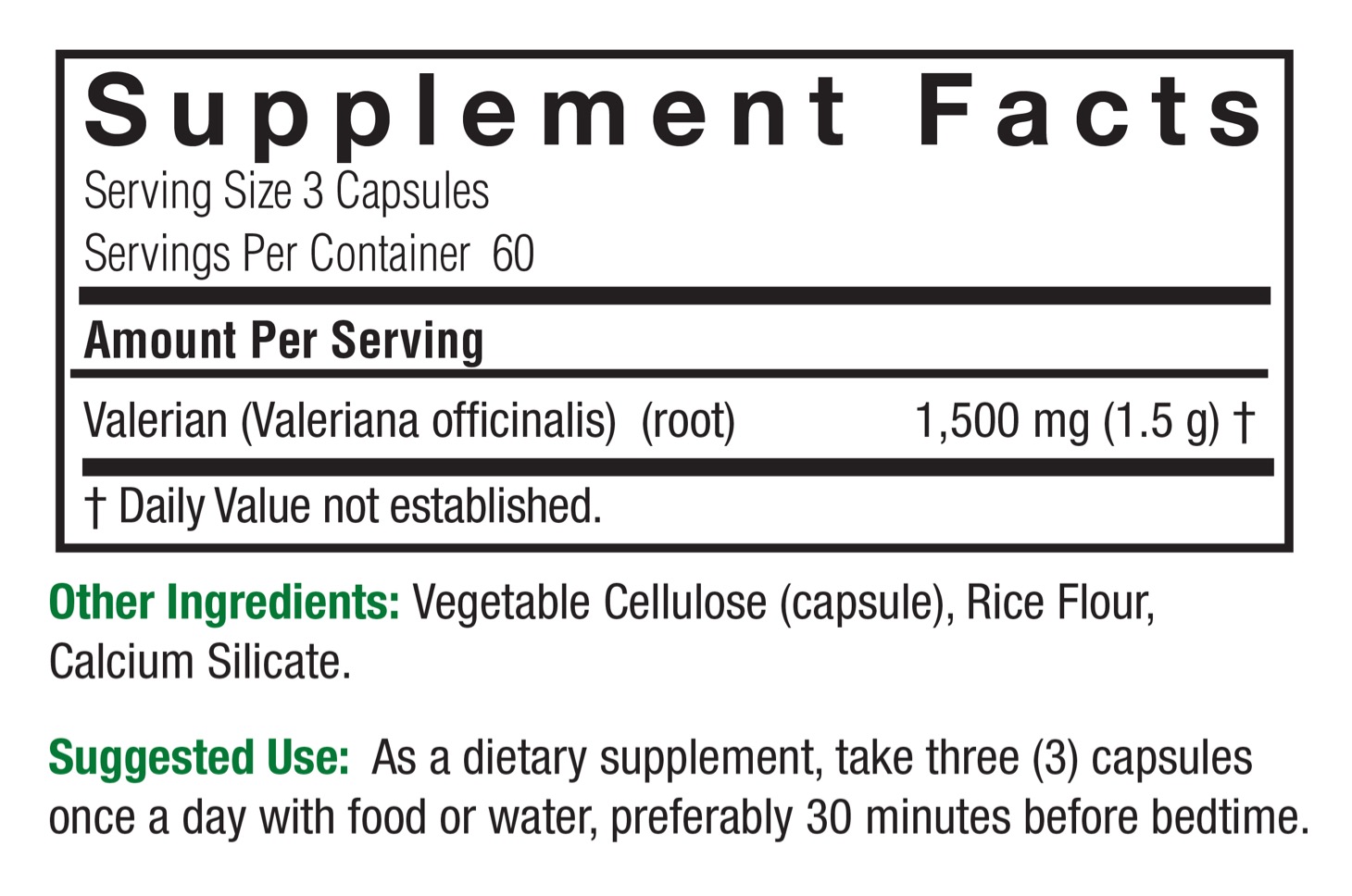 Valerian Root Facts